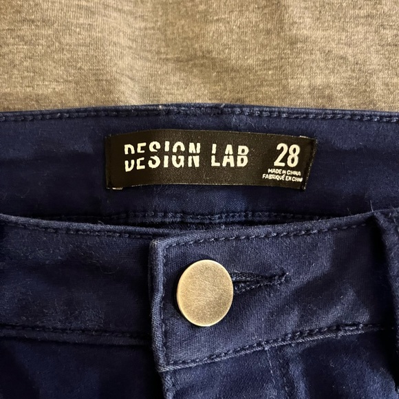 Design Lab Navy Blue Pants - Picture 3 of 3